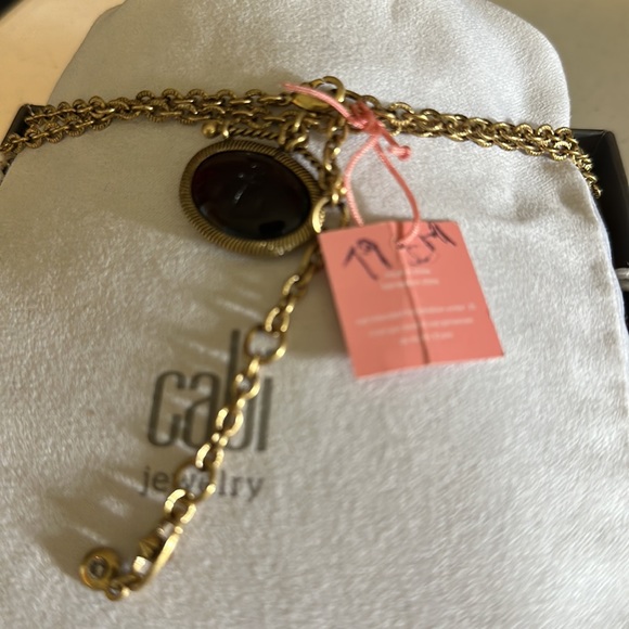 ❣️❣️Vintage Cabi Nautical Anchor gold tone necklace $79. - Picture 6 of 10